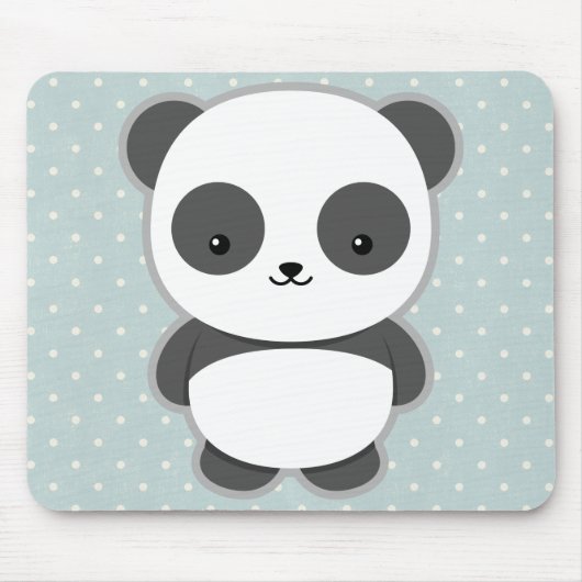 Kawaii Panda Muismat (Voorkant)