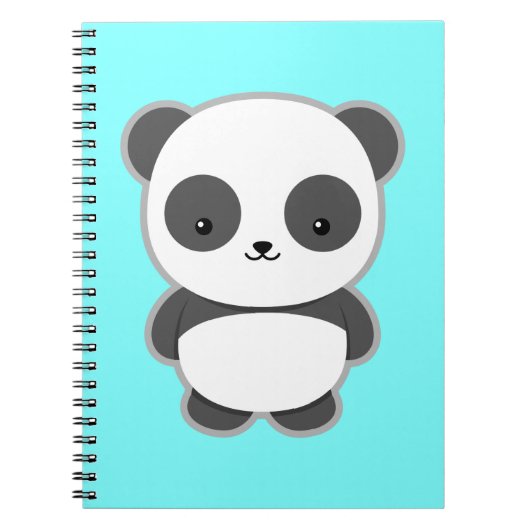 Kawaii Panda Notitieboek (Voorkant)