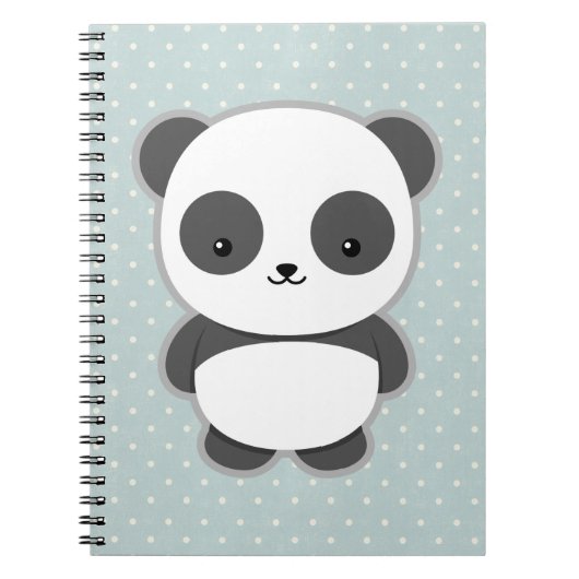 Kawaii Panda Notitieboek (Voorkant)