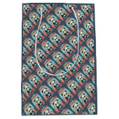 Kawaii Panda Pajama Party Gezellig Sleepover Esthe Medium Cadeauzakje (Voorkant)