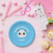 Kawaii Panda Papieren Bordje (Feest)