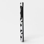 Kawaii Panda-patroon in zwart-wit Case-Mate iPhone Case (Achterkant/links)