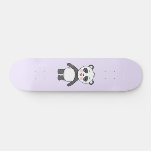 Kawaii Panda Persoonlijk Skateboard (Horizontaal)