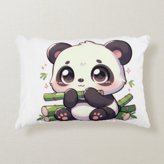 Kawaii Panda Pillow Accent Kussen