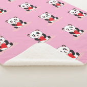 Kawaii Panda Pluche Deken voor Kinderen (3/4)