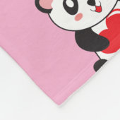 Kawaii Panda Pluche Deken voor Kinderen (Hoek)