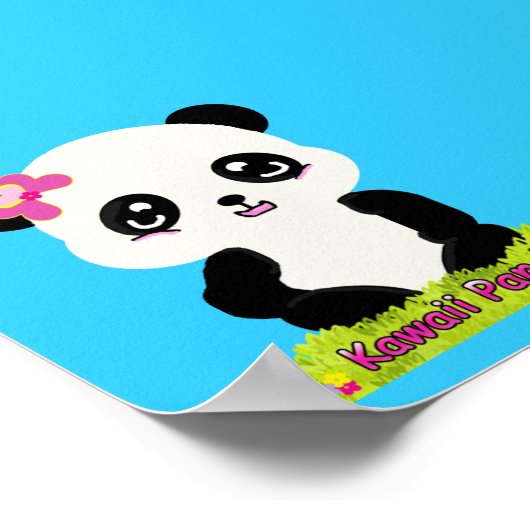 Kawaii Panda Print (Hoek)