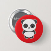 Kawaii Panda Ronde Button 5,7 Cm (Voorkant /achterkant)
