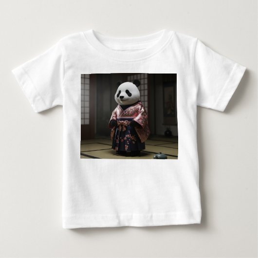 Kawaii Panda Ruimtevaarder Eet Zero Zwaartekracht (Voorkant)