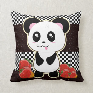 Kawaii Panda schattig Kussen