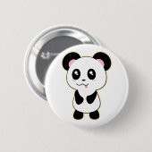 Kawaii Panda schattig Ronde Button 5,7 Cm (Voorkant /achterkant)