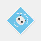Kawaii Panda Servet (Hoek)