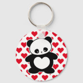 Kawaii panda sleutelhanger (Voorkant)