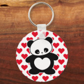 Kawaii panda sleutelhanger (Voorkant)