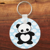 Kawaii panda sleutelhanger (Voorkant)