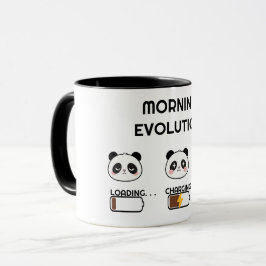 Kawaii Panda Stemming Niveau Progressie Cartoon Ku Mok