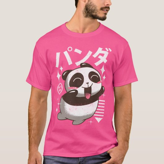 Kawaii Panda T-shirt (Voorkant)