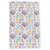 Kawaii Panda & Tijger Bubble Tea Kinderen Medium Cadeauzakje (Voorkant)