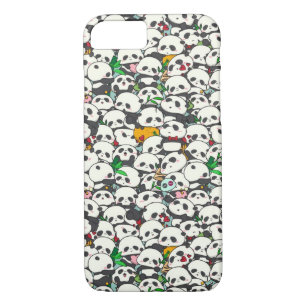 Kawaii Pandas iPhone 8/7 Hoesje