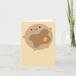 Kawaii Pannenkoek Kaart