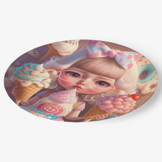 Kawaii Papieren Bordje (Gekanteld)