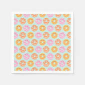 Kawaii Party Rings Biscuits Servet (Voorkant)