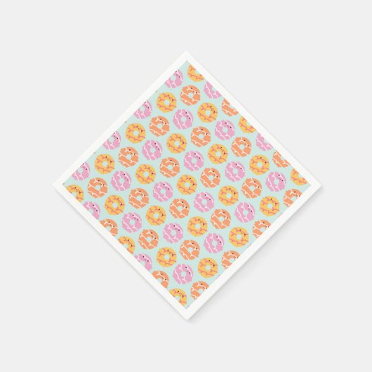 Kawaii Party Rings Biscuits Servet (Hoek)