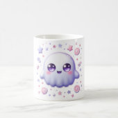 Kawaii Pastel Ghost Mok - Schattigee Halloween Cup (Center)