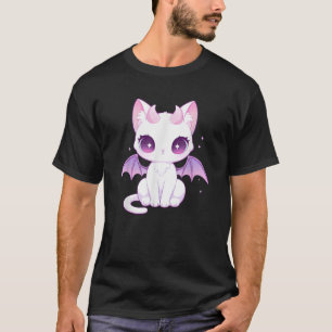 Kawaii Pastel Gothic Creepy Schattige Witchy Demon T-shirt
