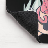 Kawaii Pastel Gothic Cute Creepy Demon Cat and Sku Muismat (Hoek)