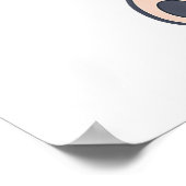 Kawaii Pastel Gothic Cute Creepy Demon Cat and Sku Poster (Hoek)