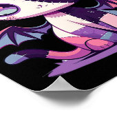 Kawaii Pastel Gothic griezelig Schattige Witchy Zo Poster (Hoek)