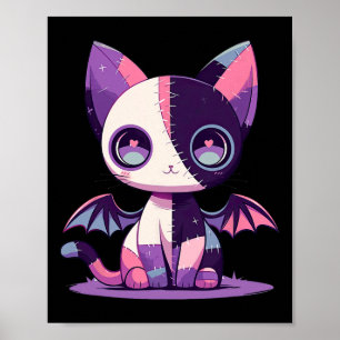 Kawaii Pastel Gothic griezelig Schattige Witchy Zo Poster