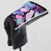 Kawaii Pastel Gothic Kleine Demon Koakuma Anime Me Golfheadcover (3/4 voorkant)