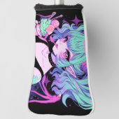 Kawaii Pastel Gothic Kleine Demon Koakuma Anime Me Golfheadcover (Draai 90)