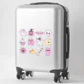 Kawaii Pastel Halloween Magische Stickerpakking Sticker (Koffer)