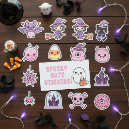 Kawaii Pastel Hekserij & Wonder Stickerpakket Sticker