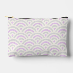 Kawaii Pastel Japans Seigaiha-patroon Etui