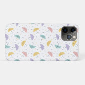 Kawaii pastel paraplu patroon Case-Mate iPhone case (Achterkant (horizontaal))