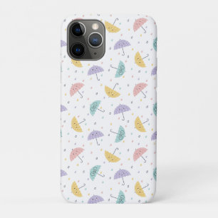 Kawaii pastel paraplu patroon Case-Mate iPhone case