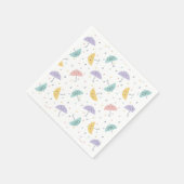 Kawaii Pastel Paraplu Patroon servetten (Hoek)