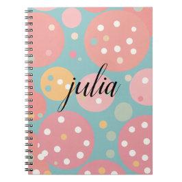 Kawaii Pastel Polka Dot Notitieboek