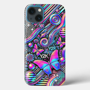 Kawaii Pastel Schattige Doodle iPhone 13 Hoesje