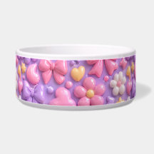 Kawaii Pastel Strikjes & Harten Naadloos Patroon