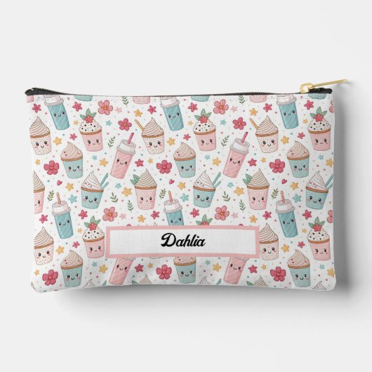 Kawaii Pastries and Hot Choclate Cute Pattern Etui (Achterkant)