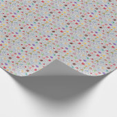 kawaii patroon cadeaupapier (Hoek)