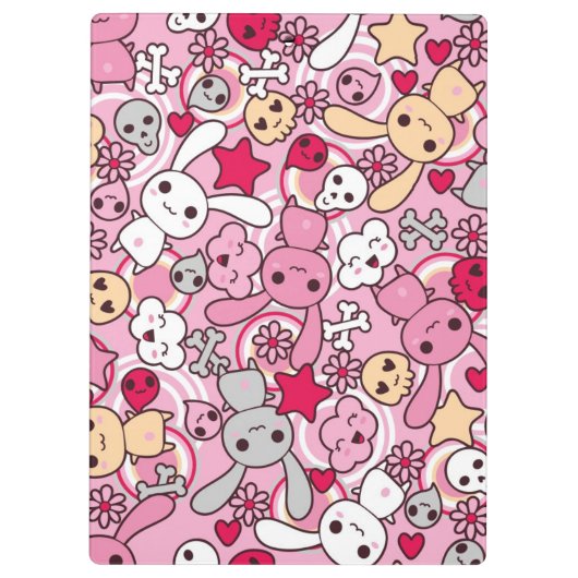 Kawaii-patroon Klembord (Achterkant)