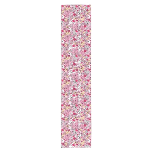 Kawaii-patroon Korte Tafelloper (Voorkant)