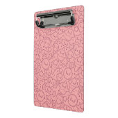 Kawaii-patroon met schattige koekjes mini klembord (Angled2)