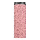 Kawaii-patroon met schattige koekjes thermosbeker (Achterkant)